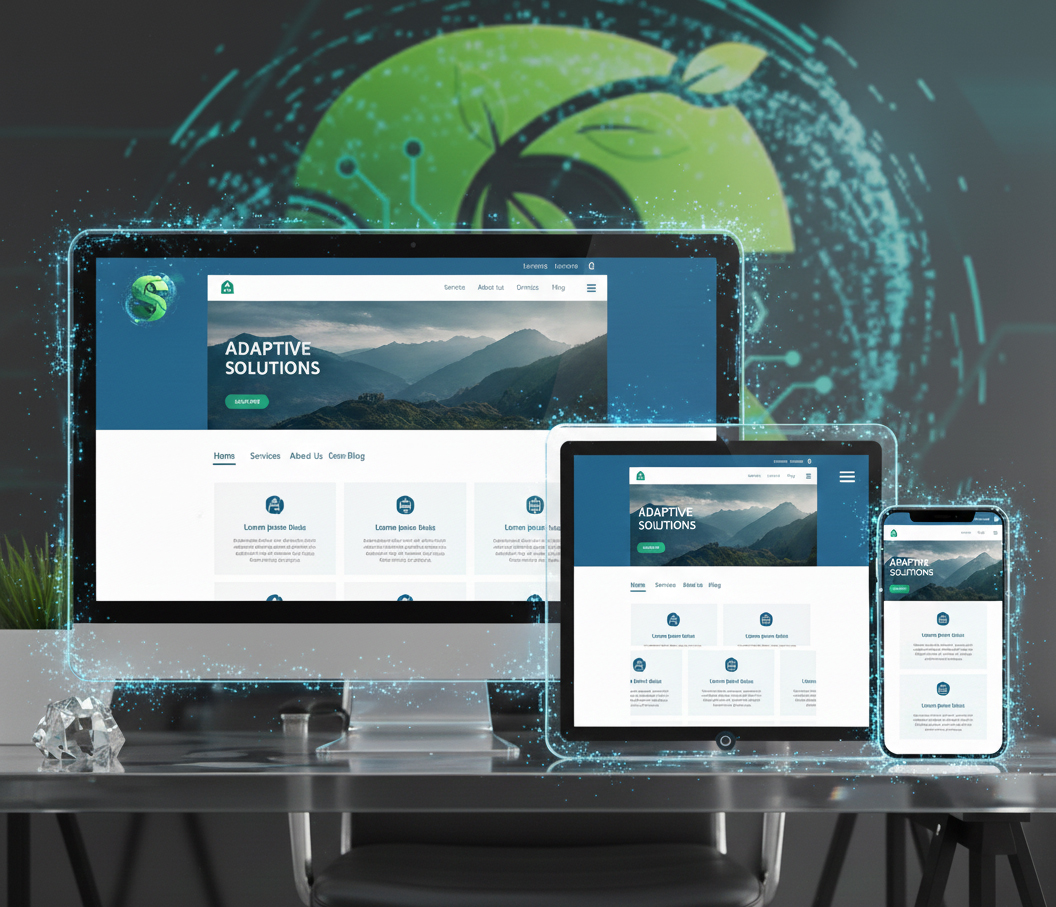 responsive web design button image